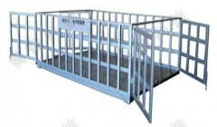 3吨移动式带围栏称猪畜牧秤